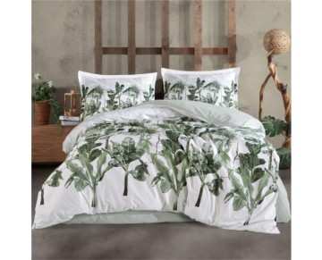 Clasy Ranforce Nevresim Takımı Çift Kişilik Versay V1 Adaçayı