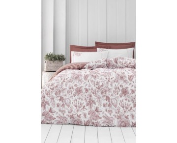 Clasy Ranforce Grazia Cinnamon Çift Kişilik Uyku Seti