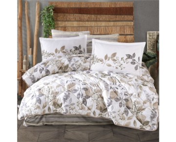 Clasy Çift Kişilik Ranforce Uyku Seti Azura V1 Bej