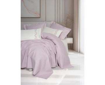 Cotton Box Serenity Bambu Çift Kişilik Pike Takımı Vaila Lila