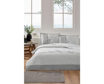 Özdilek Çift Kişilik Ranforce Nevresim Takımı Helecho Gri