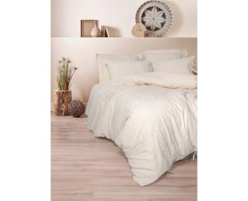 Cotton Box Cotton Keten Çift Kişilik Nevresim Takımı Kivora