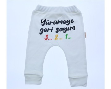 0/9 AY 732911-YURUMEYE GERI SAYIM BASKILI MANSETLI TEK ALT