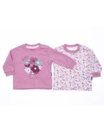 0/6 AY 18126 Kız Hello Cutie 4 Beden 2'in 1 Pack Sweat