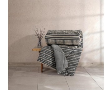 Cotton Box Çift Kişilik Yorgan Velvet Timbre Antrasit