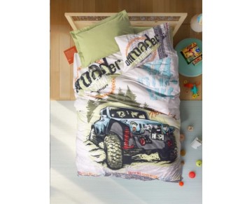 Cotton Box Genç Ranforce Nevresim Takımı Tek Kişilik Adventrue