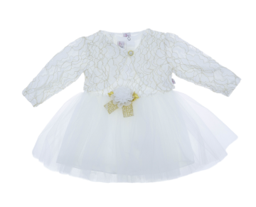 9/18 AY 470 ALTIN KORDONE FİSTOLU BOLEROLU ELBİSE