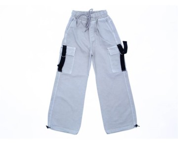 6/10 YAŞ 55593 GAMZE GENİŞ PAÇA YAN CEPLİ PFD PANT