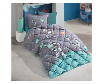 Clasy Tek Kişilik Ranforce Genç Desen Uyku Seti Space