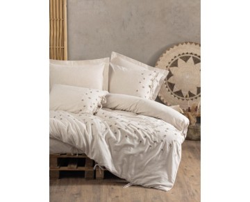 Cotton Box Cotton Keten Çift Kişilik Nevresim Takımı Arie
