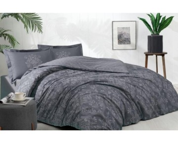 Özdilek Tek Kişilik Ranforce Nevresim Takımı Antico Antrasit