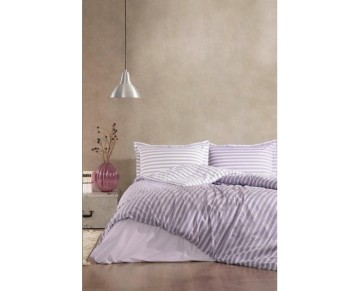 Özdilek Çift Kişilik Ranforce Nevresim Takımı Trioline Mor