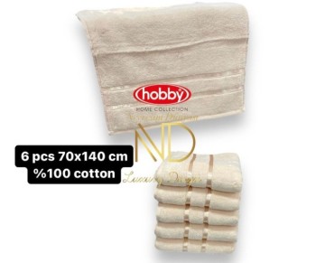 Hobby Dolce Somon 70x140 6'lı Havlu Seti