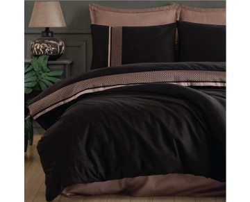 Clasy Borderline Çift Kişilik Ranforce Nevresim Takımı Tulkas V2 Siyah