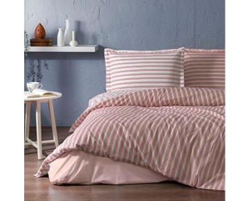 Özdilek Çift Kişilik Ranforce Nevresim Takımı Trioline Tarçın