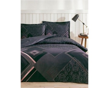 Özdilek Çift Kişilik Ranforce Nevresim Takımı Snazzy Siyah