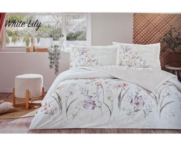 Özdilek Çift Kişilik Ranforce Nevresim Takımı White Lily