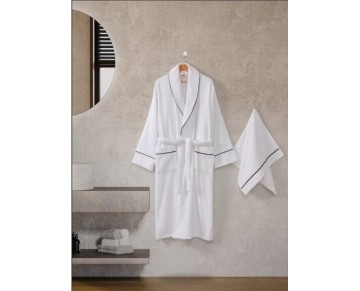 Cotton Box Classic Bornoz Seti Mahur L-XL Unisex