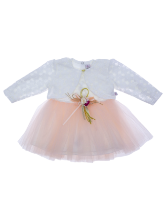 9/18 AY 480 SEDEF YILDIZ TÜL BOLEROLU ELBİSE