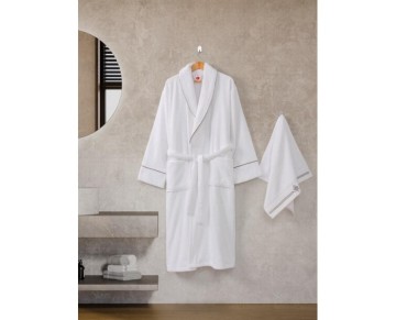 Cotton Box Classic Bornoz Seti Güher L-XL Erkek