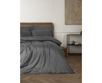 Cotton Box Çift Kişilik Nevresim Takımı Tensel Craft Antrasit