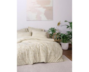 Cotton Box Cotton Keten Çift Kişilik Nevresim Takımı Lapelis