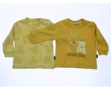 6/18 AY 18509 Erkek Natural Bear 4 Beden 2'in 1 Pack Sweat