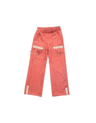 5/9 YAŞ 022162 SÜET CEP PÜSKÜLLÜ BOLPAÇ PANTALON