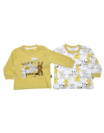 0/6 AY 18102 Unisex Rabbits 4 Beden 2'in 1 Pack Sweat