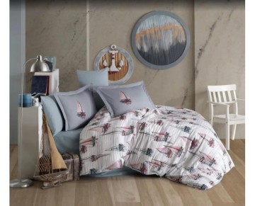 Hobby Çift Kişilik Ranforce Nevresim Takımı Milena Pembe