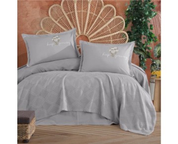 Clasy Pike Takımı Çift Kişilik Etta V3 Gri