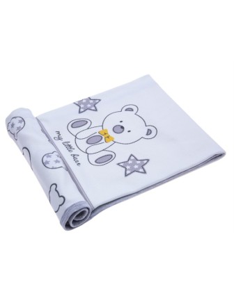 0/12 AY  1011  YILDIZLI BEAR LÜX PENYE DESENLİ BATTANİYE