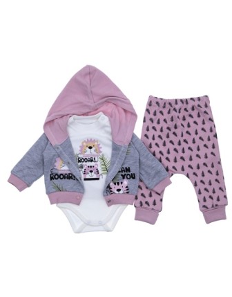 3/9 AY 6893 ASLAN DESENLİ 3 LU TAKIM