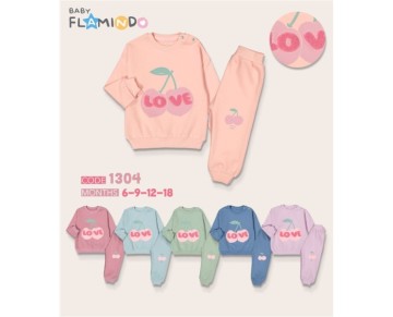 6/24 AY 1304-MEVSİMLİK KİRAZ NAKIŞLI TAKIM