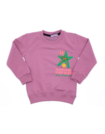 9/12 YAŞ 11476 BUNNY  NAKISLI SWEAT