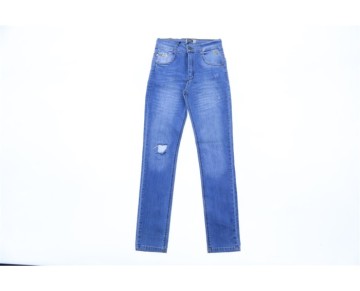 13/16 YAŞ -8683-POWER ELASTAN DESTURELİ ERKEK KOT PANTOLON