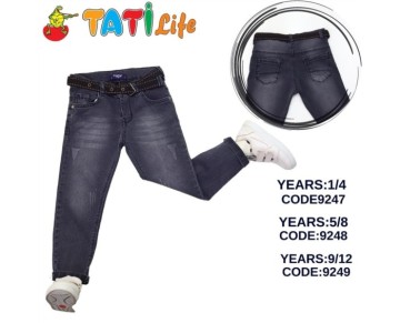 1/4 yaş  ERKEK KOT PANTOLON 9247