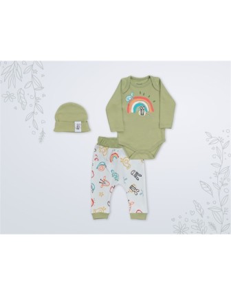 3/6 AY 18386 Erkek Gökkuşağı 3P Badili Takım