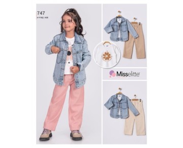 6/9 YAŞ-747-KIZ 6-9 KOT TAKIM