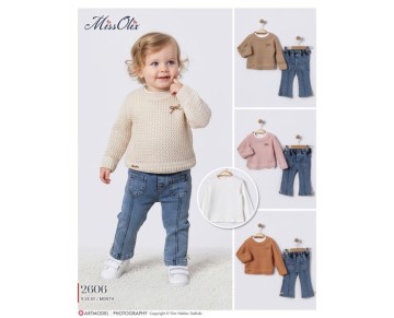 9/24 AY 2606-DÜZ BADİ-TRİKO KAZAK-KOT PANTALON