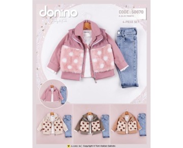 6-24 AY -50670- YELEKLİ 4 LÜ TAKIM