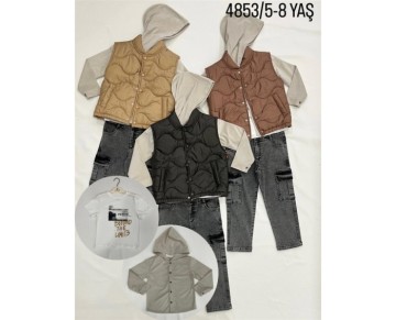5/8 YAŞ 4853- YELEKLI TAKIM