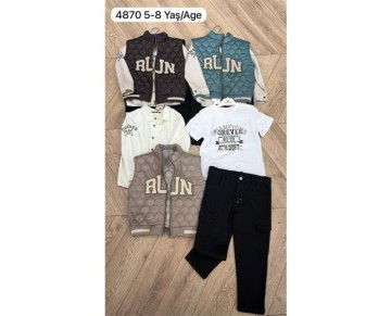 5/8 YAŞ 4870- YELEKLI TAKIM