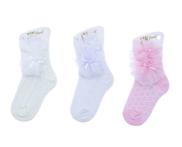 1/5 YAŞ 5070 FİRUZE soket aksesuarlı çorap