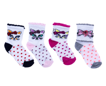 0/4 YAŞ 905 KEDİ DESEN PENYE SOKET ÇORAP