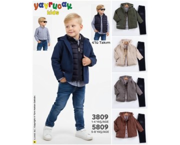 5/8 YAŞ-5809-4 LÜ TAKIM