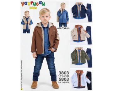 5/8 YAŞ-5803-4 LÜ TAKIM