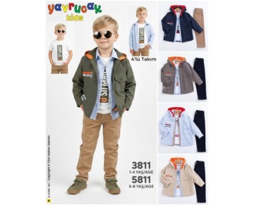 5/8 YAŞ-5811-4 LÜ TAKIM