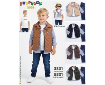 1/4 YAŞ-3801-4 LÜ TAKIM