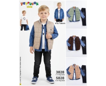 1/4 YAŞ-3828-4 LÜ TAKIM